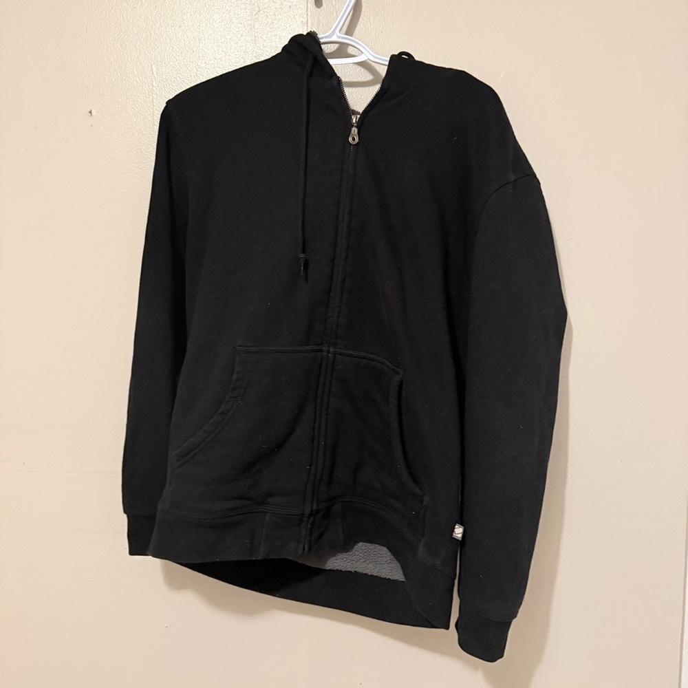 BC Clothing CO - Men's Black Zip-Up Hoodie Sweater